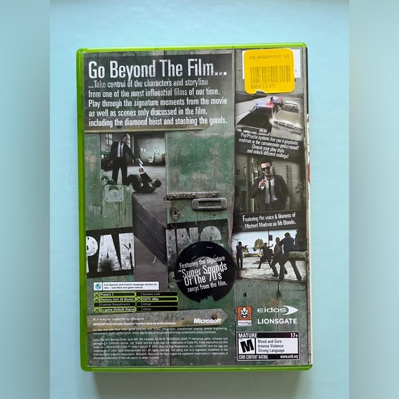 Xbox Original Reservoir Dogs - Picture 2 of 4